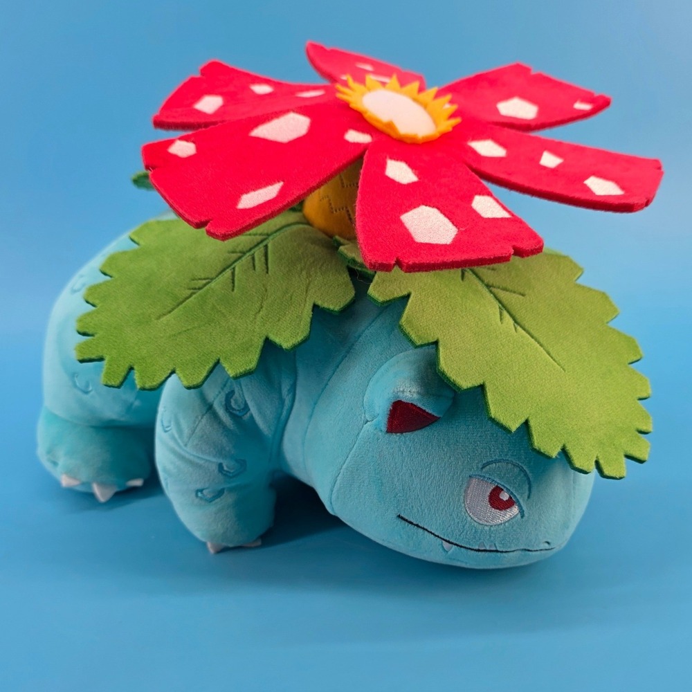 Pokemon Venusaur Plush 12 Inch Stuffed Animal Toy Official Nintendo 2025 Tag